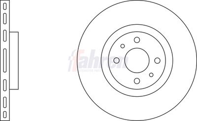 Fahren Brake Disc FBD6195
