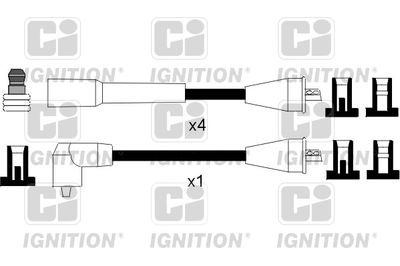 Комплект проводов зажигания QUINTON HAZELL XC778 для OPEL FRONTERA