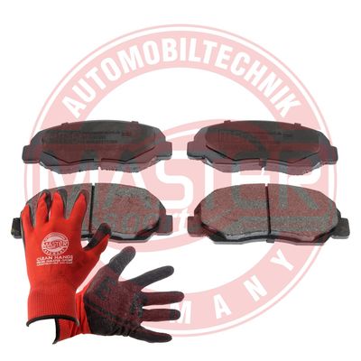Zestaw klocków hamulcowych, hamulce tarczowe MASTER-SPORT GERMANY 13046058162N-SET-MSP