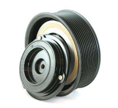 Airconditioning compressor, elektromagnetische koppeling