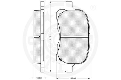 SET PLACUTE FRANA FRANA DISC OPTIMAL 10211 2