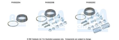 Монтажен комплект, изпускателна тръба BM Catalysts FK50255