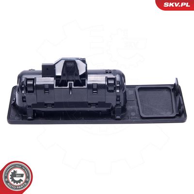 Jungiklis, galinių durų užraktas