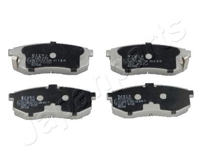 Комплект тормозных колодок, дисковый тормоз JAPANPARTS PP-H02AF для HYUNDAI GALLOPER