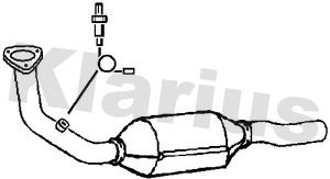 Катализатор KLARIUS 321052 для FIAT CINQUECENTO