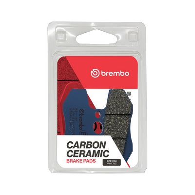 Brake pads Voor, beoogd gebruik: route, materiaal: keramisch / koolstof-6, 41,9x76,5x7,3mm past: APRILIA CLASSIC, PEGASO, RED ROSE, RX, TUAREG  BETA RR  BULTACO LOBITO  DERBI GPR 50-180 1986-2008