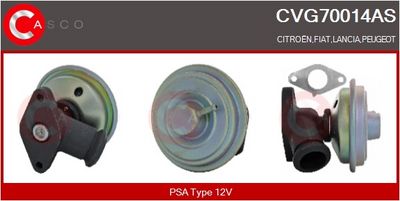 SUPAPA EGR CASCO CVG70014AS
