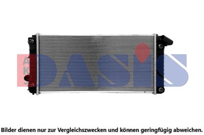 AKS-DASIS 520061N Радіатор охолодження двигуна для CADILLAC (Кадиллак)