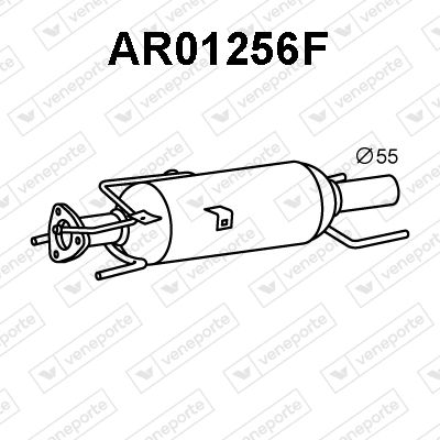 FILTRU FUNINGINE/PARTICULE SIST.DE ESAPAMENT VENEPORTE AR01256F