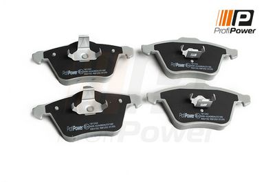 stabdžių trinkelių rinkinys, diskinis stabdys 1B1242 ProfiPower