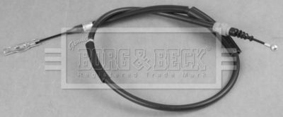 Тросик, cтояночный тормоз BORG & BECK BKB3316 для AUDI A2