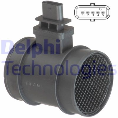 Расходомер воздуха DELPHI AF10637-12B1 для OPEL MERIVA