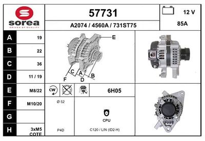 GENERATOR EAI 57731