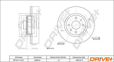 DISC FRANA DR!VE+ DP1010110101 2