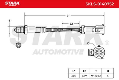 ламбда-сонда STARK SKLS-0140752