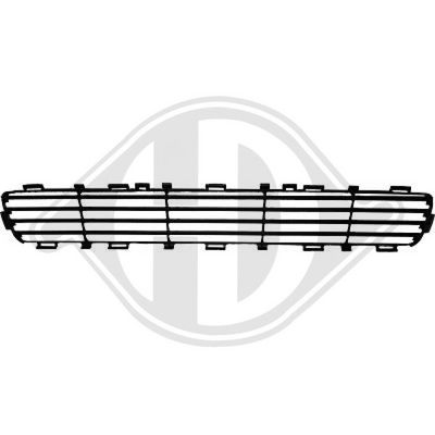 Ventilatiegrille, bumper