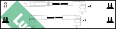 Комплект проводов зажигания LUCAS LUC4394 для VW CADDY