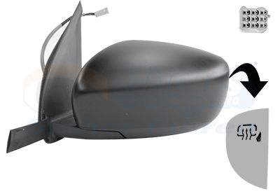 Наружное зеркало VAN WEZEL 5226807 для SUZUKI SWIFT