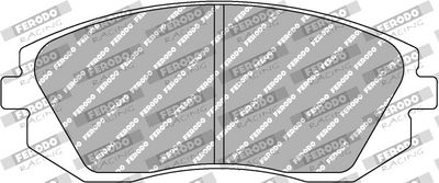 BREMSBELAGSATZ SCHEIBENBREMSE FERODO RACING FDS1639 1
