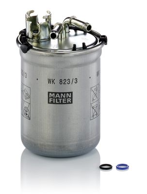 MANN-FILTER Brandstoffilter (WK 823/3 x)