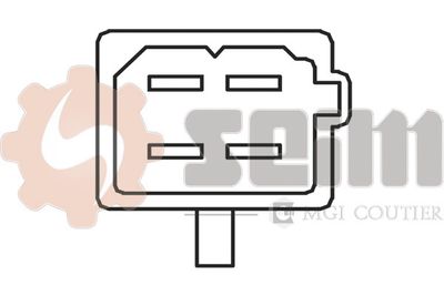COMUTATOR ACTIONARE AMBREIAJ (TEMPOMAT) SEIM CS127 1