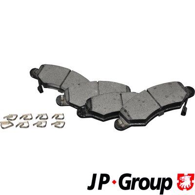 Brake Pad Set, disc brake 1263603010