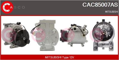 Компрессор, кондиционер CASCO CAC85007AS для MITSUBISHI GRANDIS