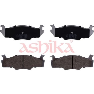 комплект спирачно феродо, дискови спирачки ASHIKA 50-00-0983