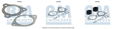 BM CATALYSTS FK80668 Катализатор  для VOLVO S60 I (384) 2.4 D