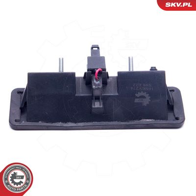 Jungiklis, galinių durų užraktas