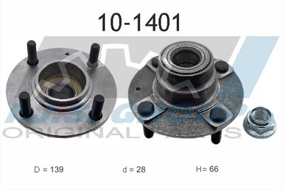 IJS GROUP 10-1401 Подшипник ступицы  для HYUNDAI ACCENT (Хендай Аккент)
