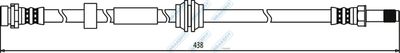 APEC Brake Hose BHO4188