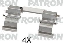 PATRON PSRK1283 Скобы тормозных колодок  для CHEVROLET AVEO (Шевроле Авео)