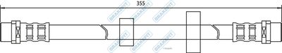 APEC Brake Hose BHO4033