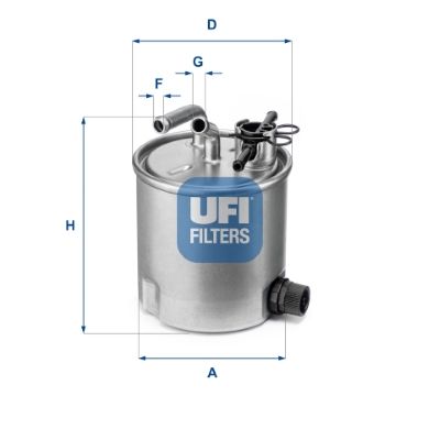 Топливный фильтр UFI 55.394.00 для NISSAN NT400