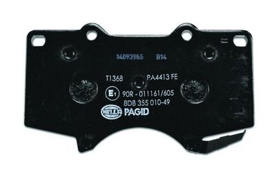 Brake Pad Set, disc brake 8DB 355 010-491