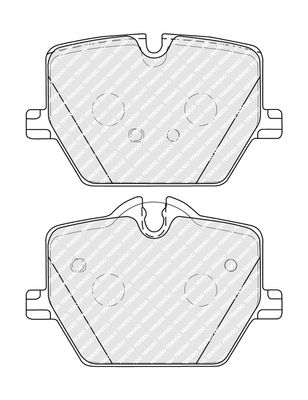 SET PLACUTE FRANA FRANA DISC FERODO FDB5339 1