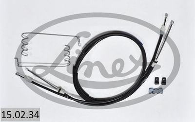 Тросик, cтояночный тормоз LINEX 15.02.34 для FORD TOURNEO