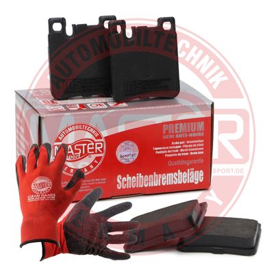 Zestaw klocków hamulcowych, hamulce tarczowe MASTER-SPORT GERMANY 13046040472N-SET-MSP