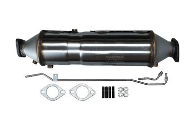 Suodžių / kietųjų dalelių filtras, išmetimo sistema