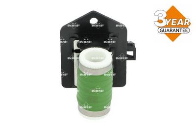 Předřazený odpor, elektromotor (ventilátor chladiče) NRF 342039