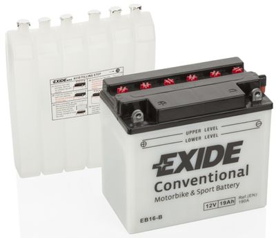 Стартерная аккумуляторная батарея EXIDE EB16-B для HARLEY-DAVIDSON SPORTSTER