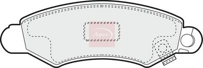 APEC Brake Pad Set, disc brake PAD1094