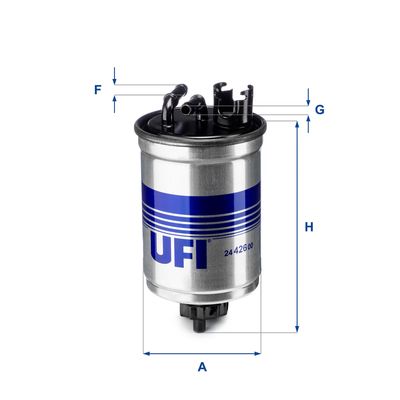Топливный фильтр UFI 24.426.00 для SEAT AROSA