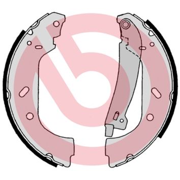 Комплект тормозных колодок BREMBO S 23 552 для PEUGEOT EXPERT