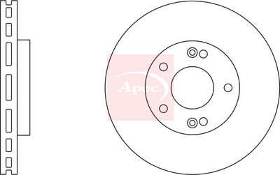 APEC Brake Disc DSK2251