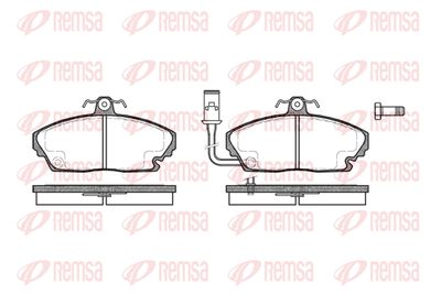 Комплект тормозных колодок, дисковый тормоз REMSA 0250.01 для ACURA LEGEND