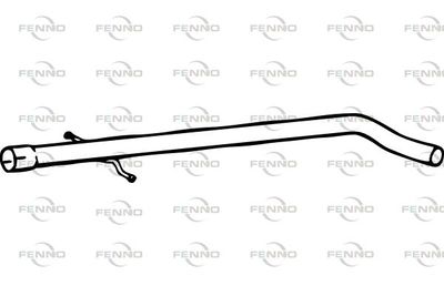 Rura wydechowa FENNO 1J0253201