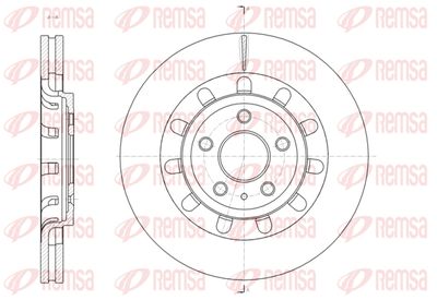 Тормозной диск KAWE 61895 10 для FORD USA EXPLORER