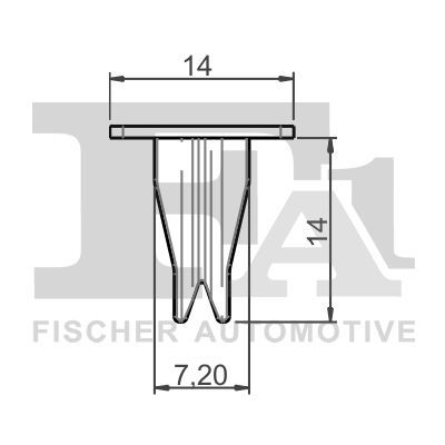 CLIPS ACOPERIRE DECORATIVA SI PROTECTIE FA1 10600245 1